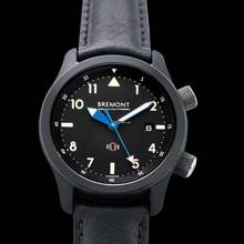Thumbnail von Bremont U-2 U2-51-R-S - Automatic Black Dial Stainless Steel Men's Watch </h1>