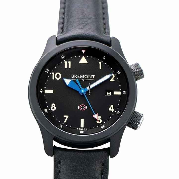  Bremont U-2 U2-51-R-S - Automatic Black Dial Stainless Steel Men's Watch </h1> 