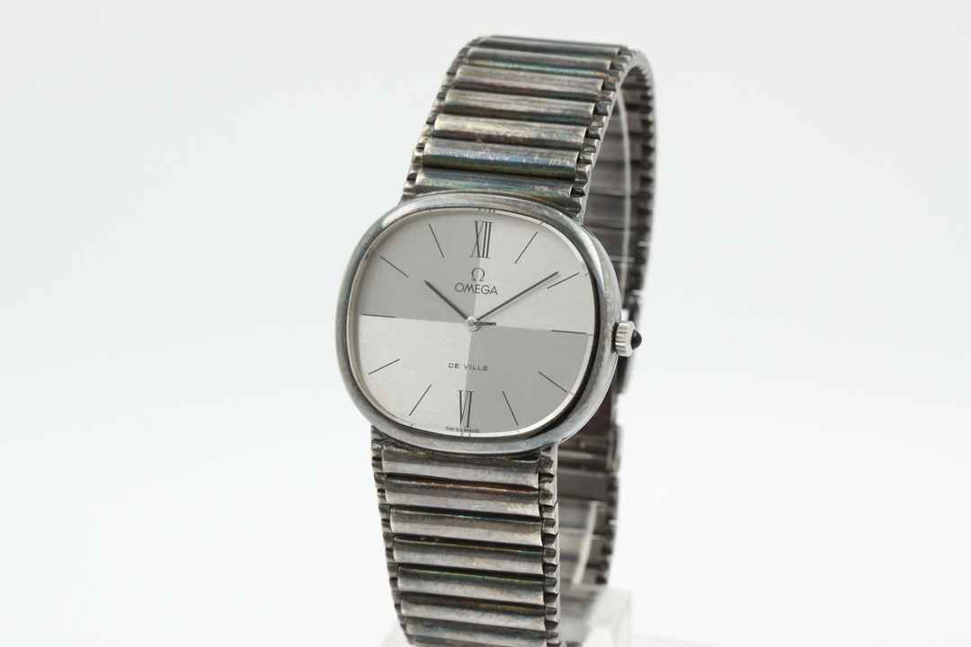 Omega De Ville NOS Vintage dámské hodinky ze stříbrného stříbra