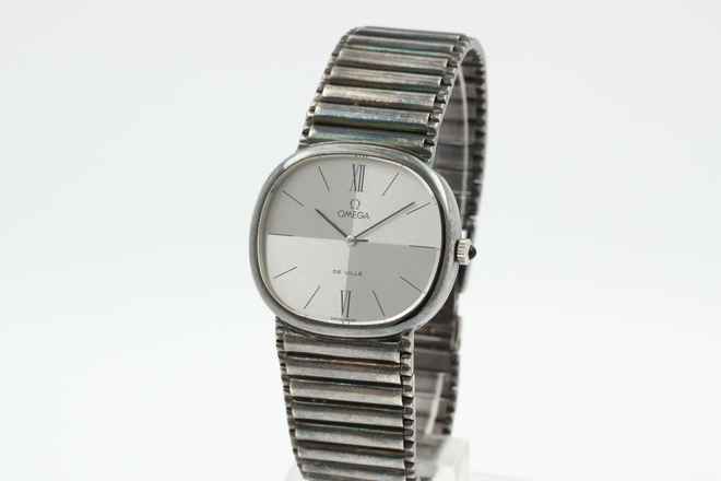 Reloj Omega De Ville NOS Vintage para Damas en Plata de Ley