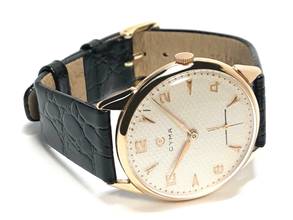 Thumbnail von Cyma Gents oversized Wristwatch </h1>