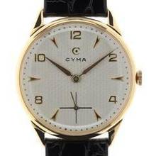 Thumbnail von Cyma Gents oversized Wristwatch </h1>