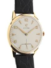 Thumbnail von Cyma Gents oversized Wristwatch </h1>