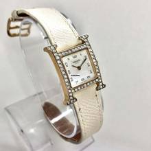 Thumbnail von Hermès Heure H Two Tone Diamond 0.91TCW Watch </h1>