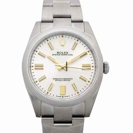  Rolex Oyster Perpetual 41 124300-0001 - Oyster Perpetual 41 Automatic Silver Dial Men's Watch </h1> 
