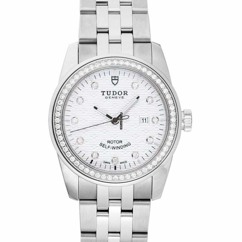  Tudor Glamour Date 53020 - Glamour Date Silver / Steel Ø31.00 mm </h1> 