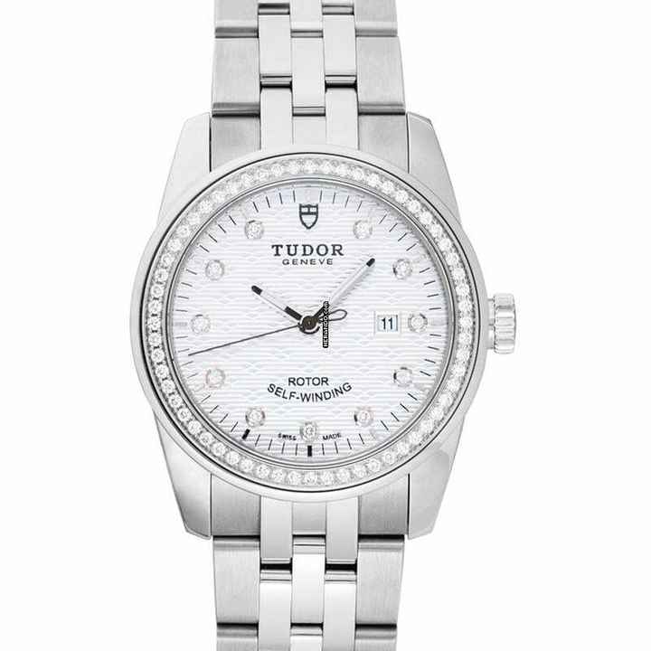  Tudor Glamour Date 53020 - Glamour Date Silver / Steel Ø31.00 mm </h1> 
