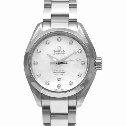  Omega Seamaster Aqua Terra 231.10.34.20.55.002 - Seamaster Aqua Terra 150M Master Co-Axial 34 mm Automatic White Dial </h1> 