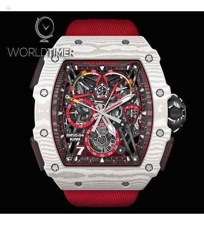 Richard Mille [NEW][LIMITED 30 PIECE] RM 50-04 Kimi Räikkönen Tourbillon Split-Seconds Chronograph