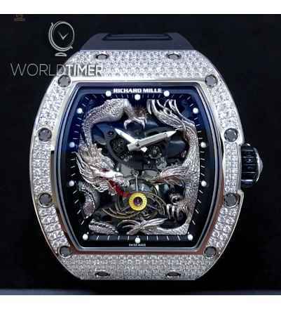 Richard Mille RM 57-01 Phoenix and Dragon Jackie Chan Full Set Diamonds