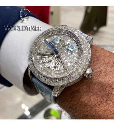 Jacob & Co. 捷克豹 [NEW][UNIQUE] Rasputin Tourbillon 47.6mm White Gold CT200.30.BD.BD.A