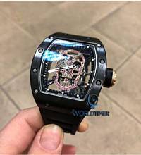 Thumbnail von Richard Mille [2014 NEW][UNIQUE] RM 52-01 Diamond Dial Skull Tourbillon