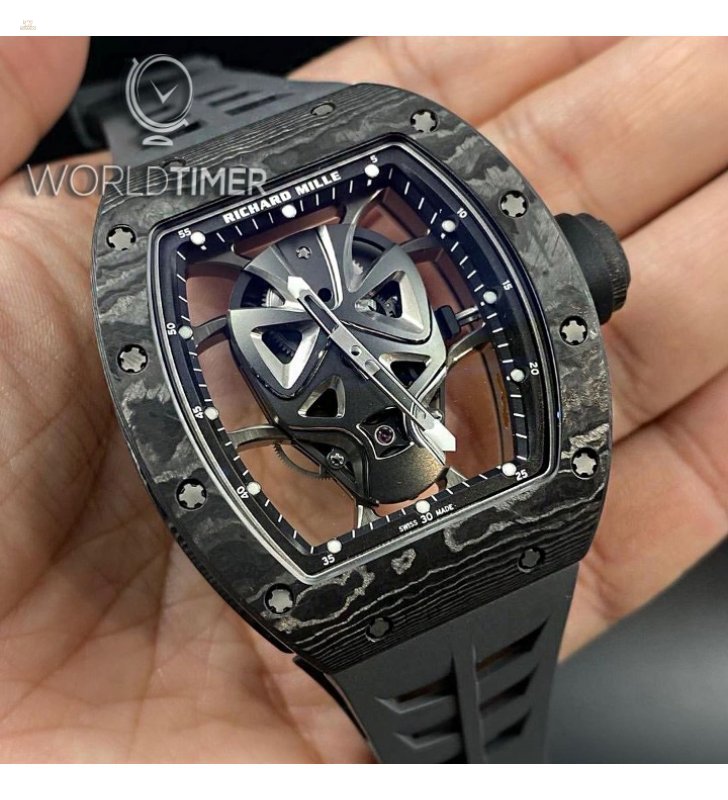 Richard Mille [NEW][LIMITED 18 PIECE] RM 52-06 Mask Black Carbon Tourbillon