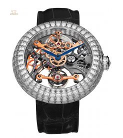 Jacob & Co. 捷克豹 [NEW][LIMITED 18 PIECE] Brilliant Skeleton Baguette BS533.40.BD.CB.A (Retail:HK$2,481,700)