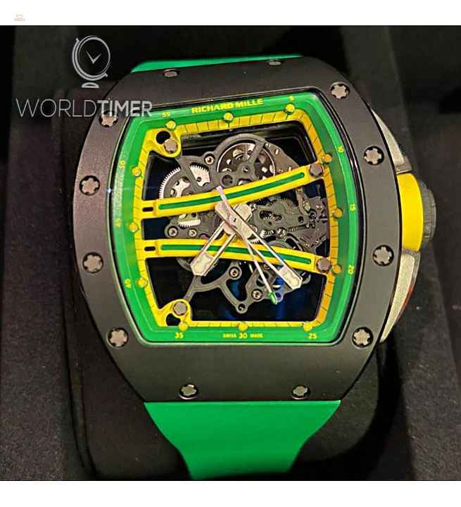 Richard Mille [2019 USED] RM 61-01 Yohan Blake TZP Black Ceramic Watch