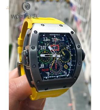 Richard Mille [2016 LIKE NEW] RM 11-02 Titanium GMT Flyback Chronograph Dual Time Zone