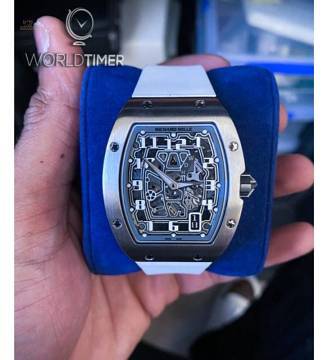 RICHARD MILLE RM 67-01 WHITE GOLD EXTRA FLAT AUTOMATIC WATCH