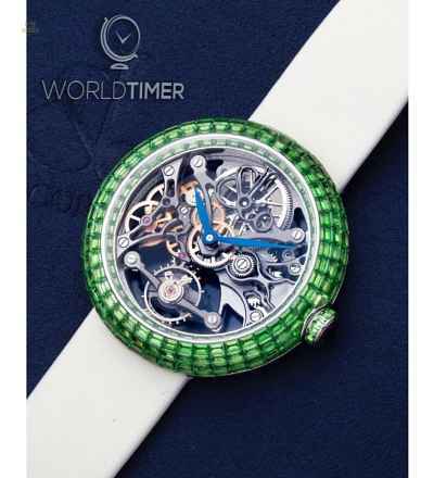 Jacob & Co. 捷克豹 [NEW][LIMITED 18 PIECE] Brilliant Skeleton Baguette Green BS531.30.BZ.BB.ASB4A (Retail:HK$2,243,100)