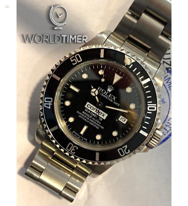 Rolex "COMEX" Sea-Dweller 16600 with Original COMEX Paper