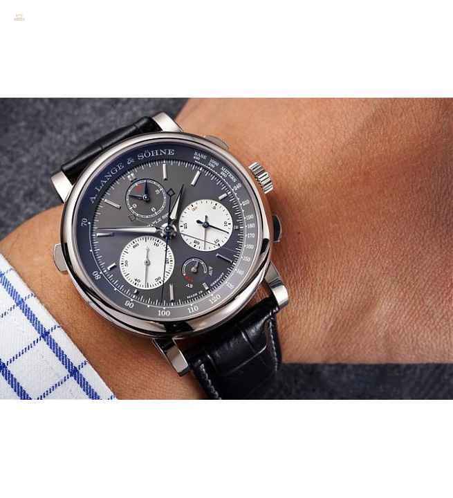 A. Lange & Söhne [NEW][LIMITED 100 PIECE] 424.038 Triple Split White Gold Grey Dial Watch