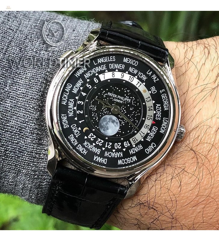Patek Philippe [NEW-OLD-STOCK][LIMITED 1300][舊新貨限量1300支] 175th Anniversary Collection World Time Moon 5575G