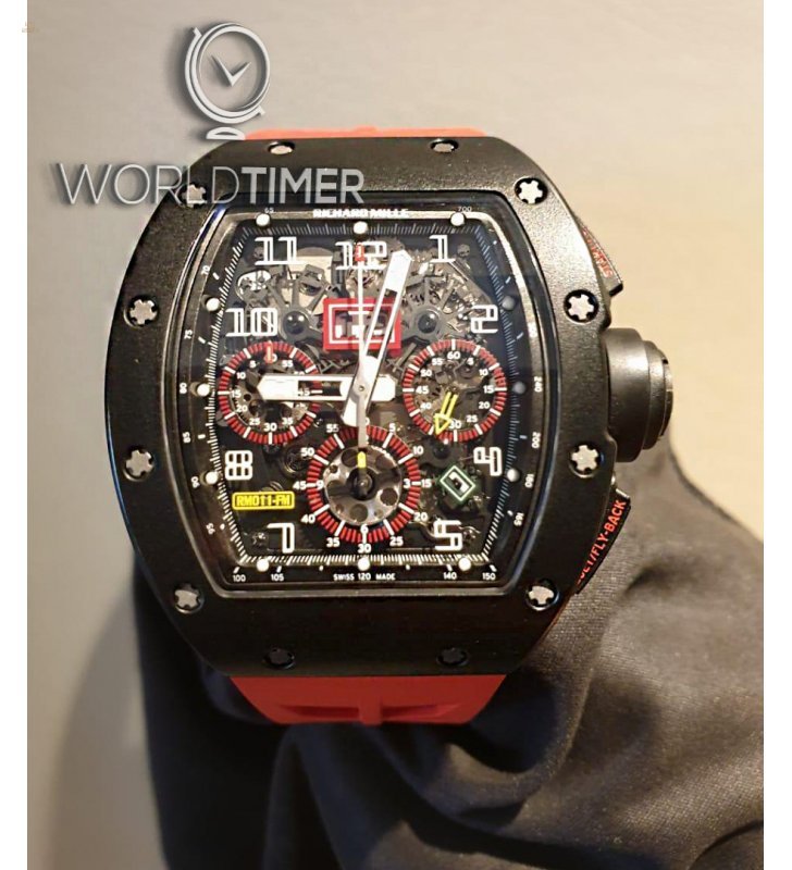 Richard Mille [2014 USED] RM 011 Carbon Flyback Chronograph Felipe Massa