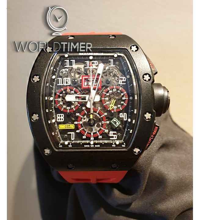 Richard Mille [2014 USED] RM 011 Carbon Flyback Chronograph Felipe Massa