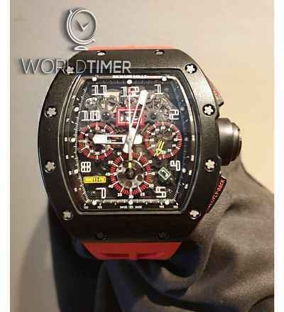 Richard Mille [2014 USED] RM 011 Carbon Flyback Chronograph Felipe Massa