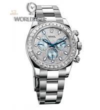 Thumbnail von Rolex [2019 NEW] Daytona Platinum Pave Diamond Dial and Bezel 116576TBR