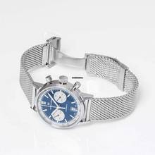 Thumbnail von Hamilton Intra-Matic H38416141 - American Classic Intra-matic Auto Chrono Blue Dial Men's Watch </h1>