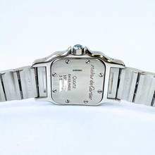 Thumbnail von Cartier Santos Galbée 24mm Quartz 2 Tone Watch Diamond Bezel </h1>