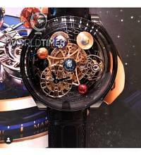 Thumbnail von Jacob & Co. 捷克豹 [NEW MODEL] Astronomia Solar Planets Black Gold Tourbillon (Retail:US$318,000)
