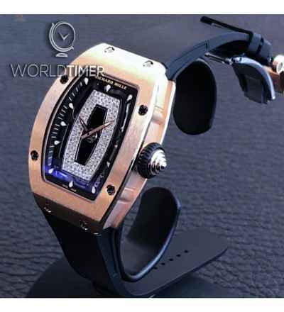 Richard Mille [NEW] RM 07-01 Rose Gold Onyx Dial