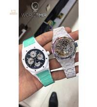Thumbnail von Audemars Piguet [NEW] Frosted Gold “Snow Rainbow” Double Balance Wheel Openworked 15468BC