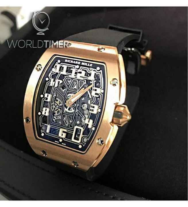 Richard Mille [NEW] RM 67-01 Rose Gold Automatic Extra Flat Mens Watch
