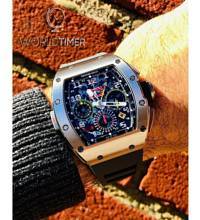 Thumbnail von Richard Mille [NEW] RM 11-02 Titanium GMT Flyback Chronograph Dual Time Zone (Retail:HK$1,211,100)