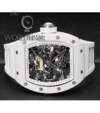 Thumbnail von Richard Mille [NEW] RM 055 Bubba Watson White Manual Winding Ceramic Watch