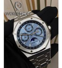Thumbnail von Audemars Piguet [NEW][LIMITED 50 PIECE] Royal Oak Perpetual Calendar Ice Blue Platinum 26574PT.OO.1220PT.01