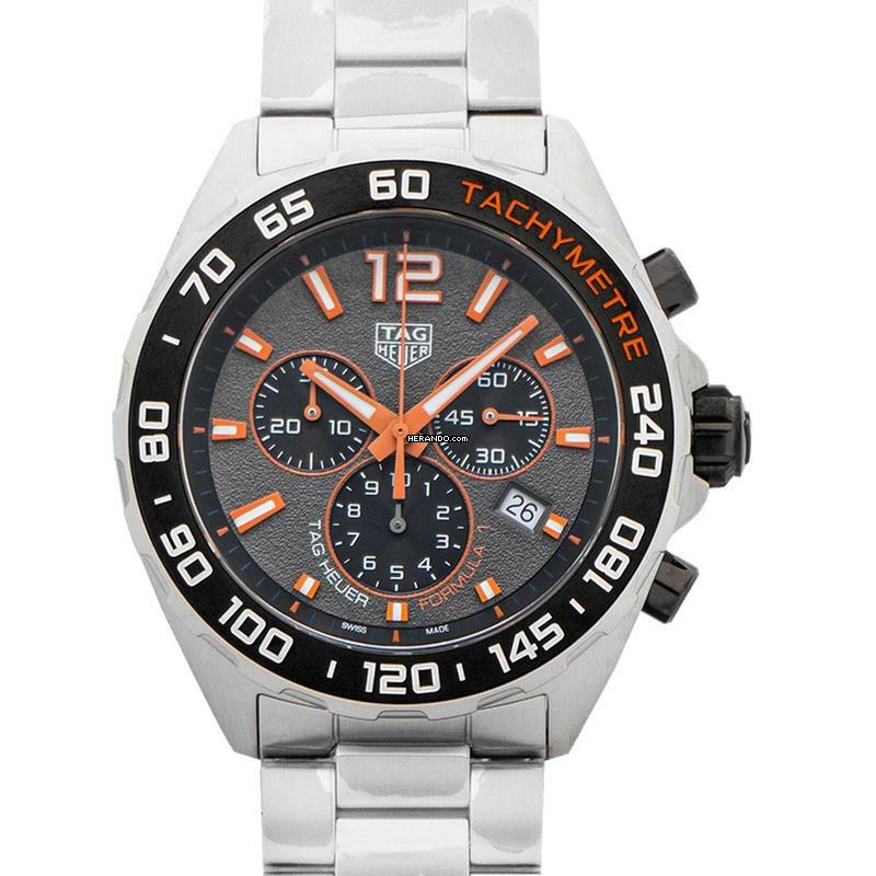  TAG Heuer Formula 1 Quarz CAZ101AH.BA0842 - Formula 1 Quartz Chronograph Grey Dial Men's Watch </h1> 