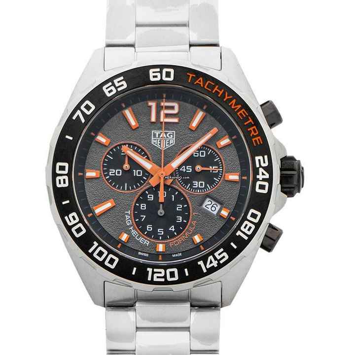  TAG Heuer Formula 1 Quarz CAZ101AH.BA0842 - Formula 1 Quartz Chronograph Grey Dial Men's Watch </h1> 