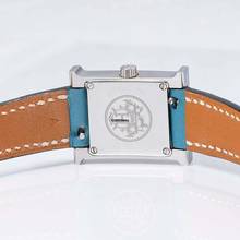 Thumbnail von Hermès Heure H HH1.110 - Heure H Quartz White Steel/Leather </h1>