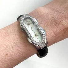 Thumbnail von Philip Stein Signature Steel MOP Dial ~1.2TCW Diamonds Stress Relief Watch Natural Frequency Technology </h1>