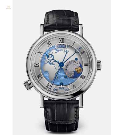 Breguet [NEW] Classique Hora Mundi Mens 5717pt/eu/9zu