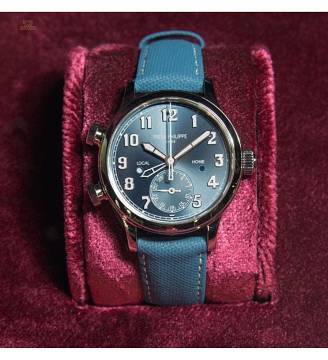 Patek Philippe [NEW][LIMITED 400 PIECE] 7234A Calatrava Pilot Travel Time Singapore 2019 Special Edition