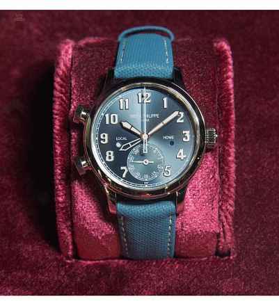 Patek Philippe [NEW][LIMITED 400 PIECE] 7234A Calatrava Pilot Travel Time Singapore 2019 Special Edition