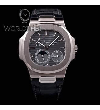 Patek Philippe [NEW] WG Power Reserve Moonphase Nautilus B&P 5712G (Retail:HK$325,900)
