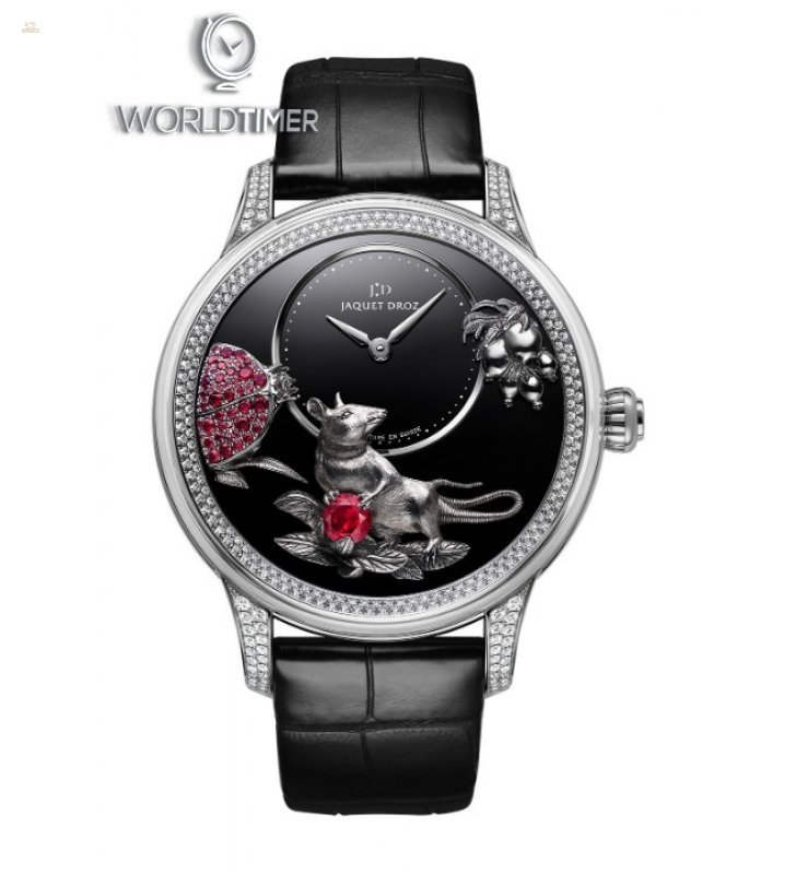 JAQUET DROZ [NEW][LIMITED 8 PIECE] Petite Heure Minute Relief Rat J005024285 (Retail:CHF 81'900)