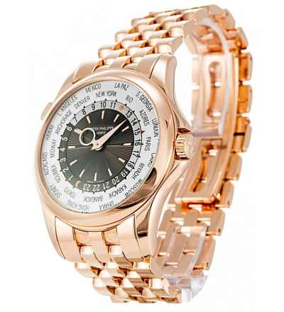Patek Philippe [NEW] World Time 5130/1R-011 (Retail:HK$500,800)