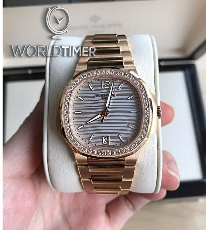 Patek Philippe [NEW] Nautilus Ladies 7118/1200R Rose Gold Automatic