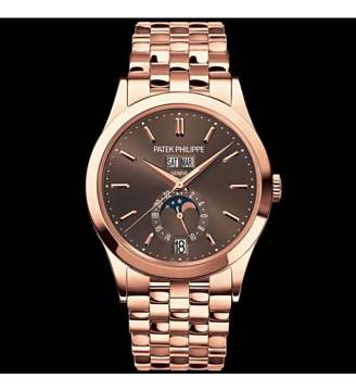 Patek Philippe [NEW] Annual Calendar Mens 5396/1R Rose Gold Watch (Retail:HK$534,700)